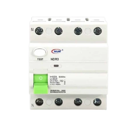 NUR 63A Earth Leakage 3P+N