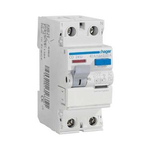 Hager 2 Pole 30mA  Earth Leakage-63A