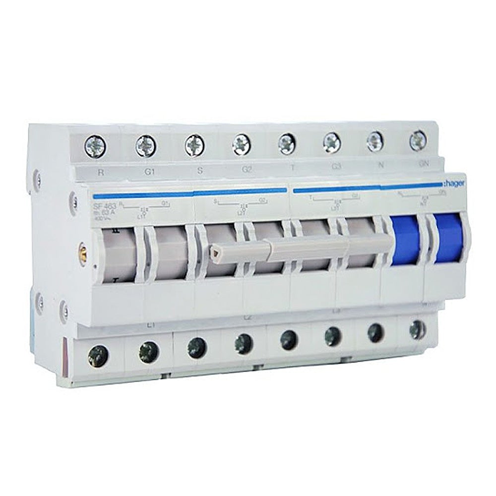 Change Over Switch 4 Pole  63A