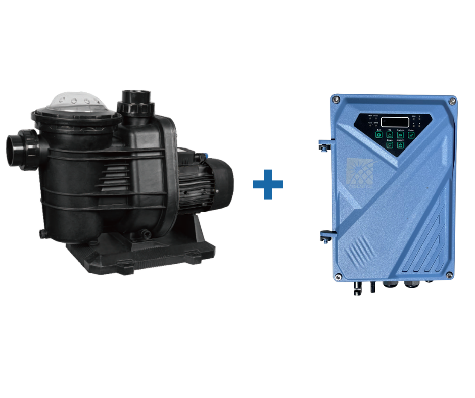 AC/DC Solar Pool Pump AZURE-DUO 27m3/h