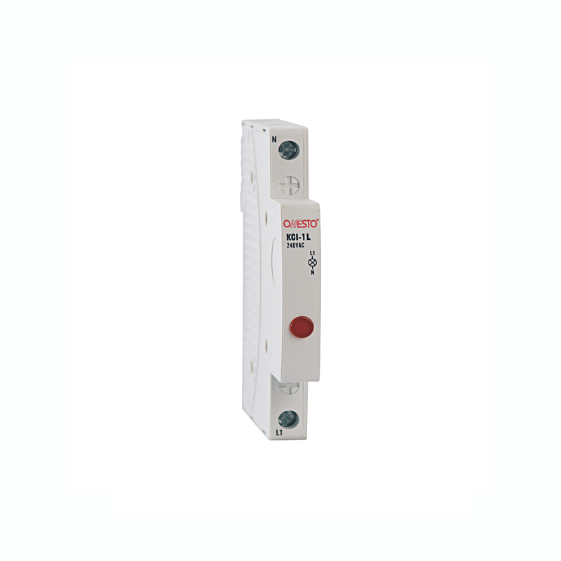 9mm Red LED Indicator DIN Rail