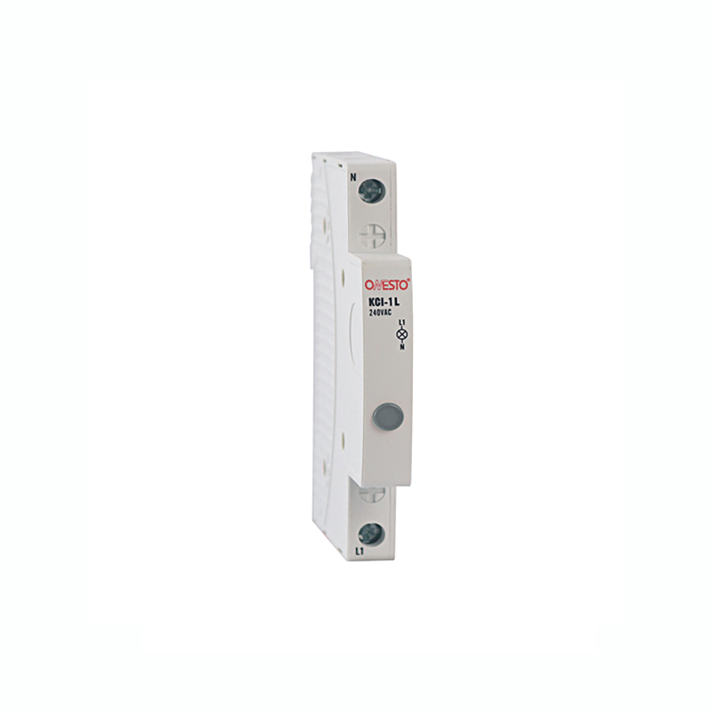 9mm White LED Indicator DIN Rail
