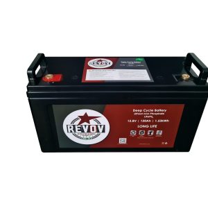 Revov 1st Life 12V 100Ah 1.3kWh Lithium Battery