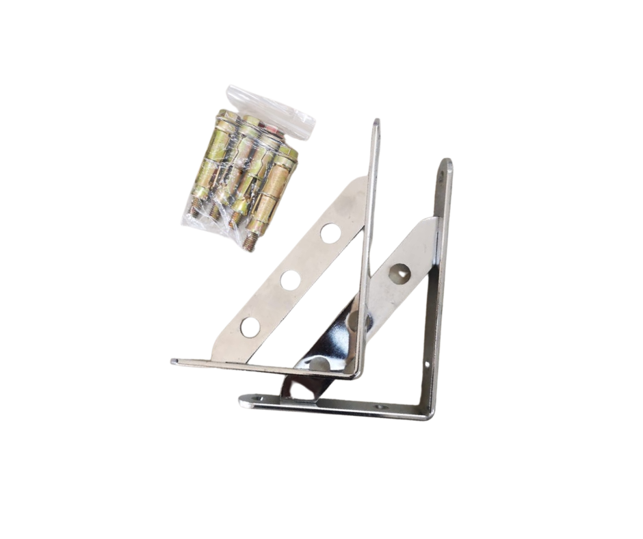 Bracket Set for 5kw Batteries 160mmx120mmx25mm