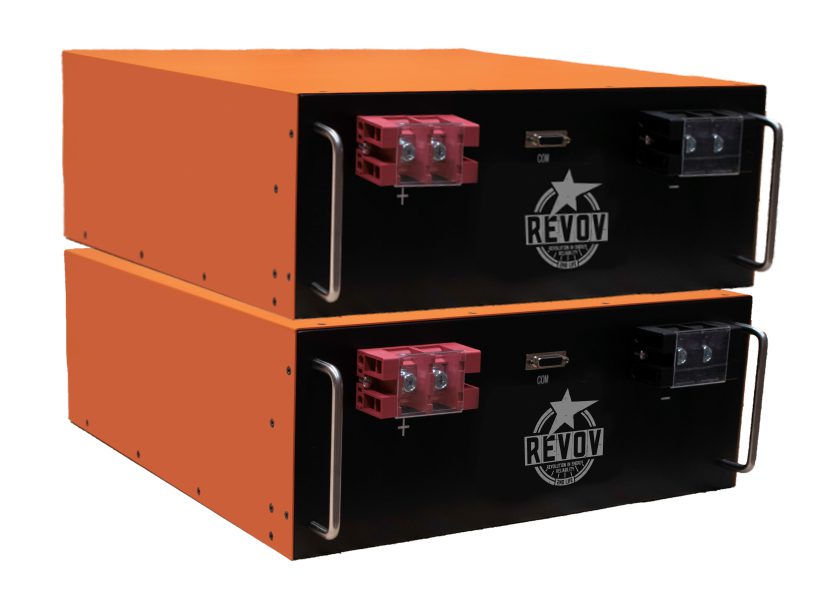 REVOV R9 51.2V 250Ah (12.8 kWh) system with Canbus BMS