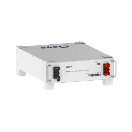 Deye Battery Lithium Ion LV 5.32Kwh 51.2V 104Ah (Includes Cables&Lugs)