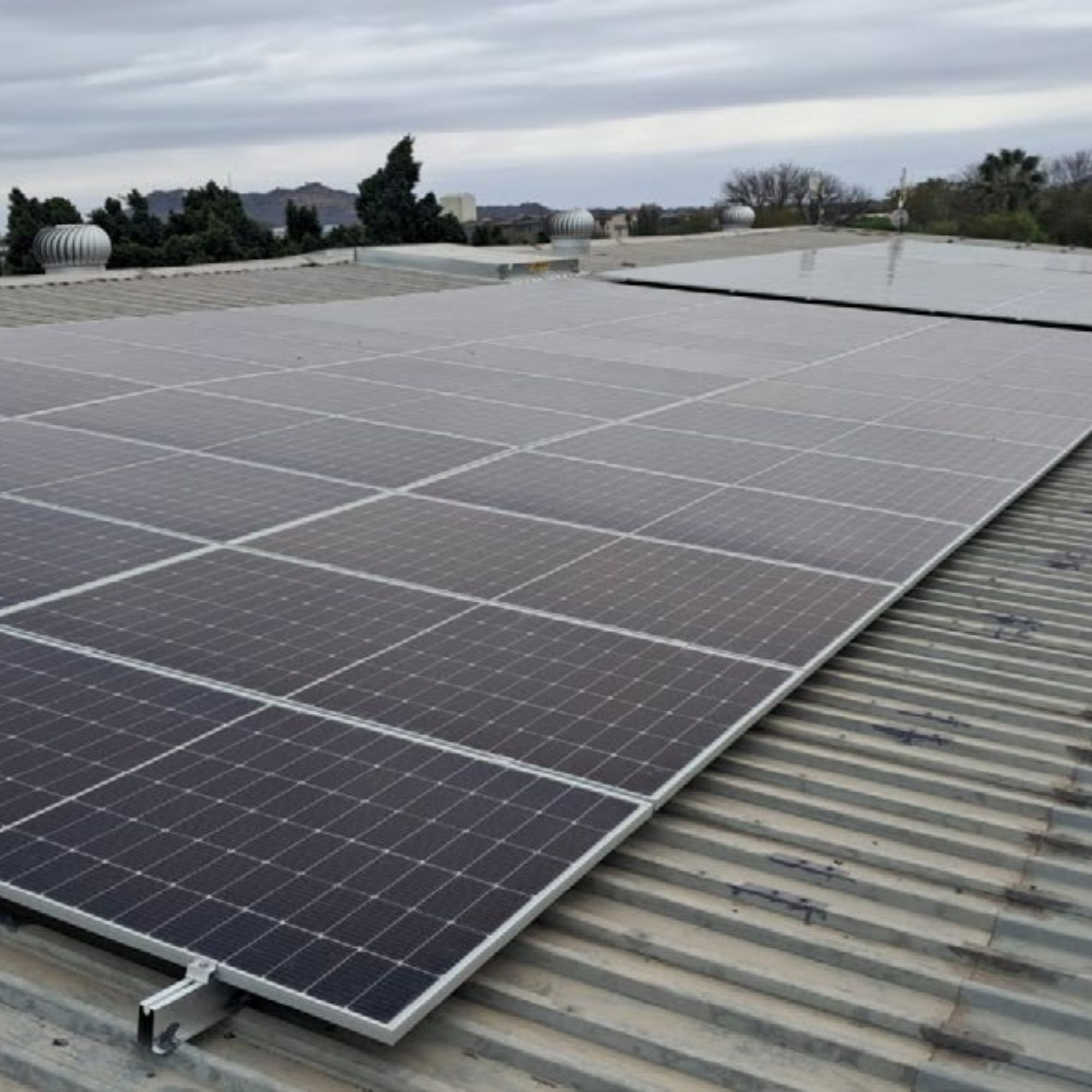 Residential solar roof microinverter application
