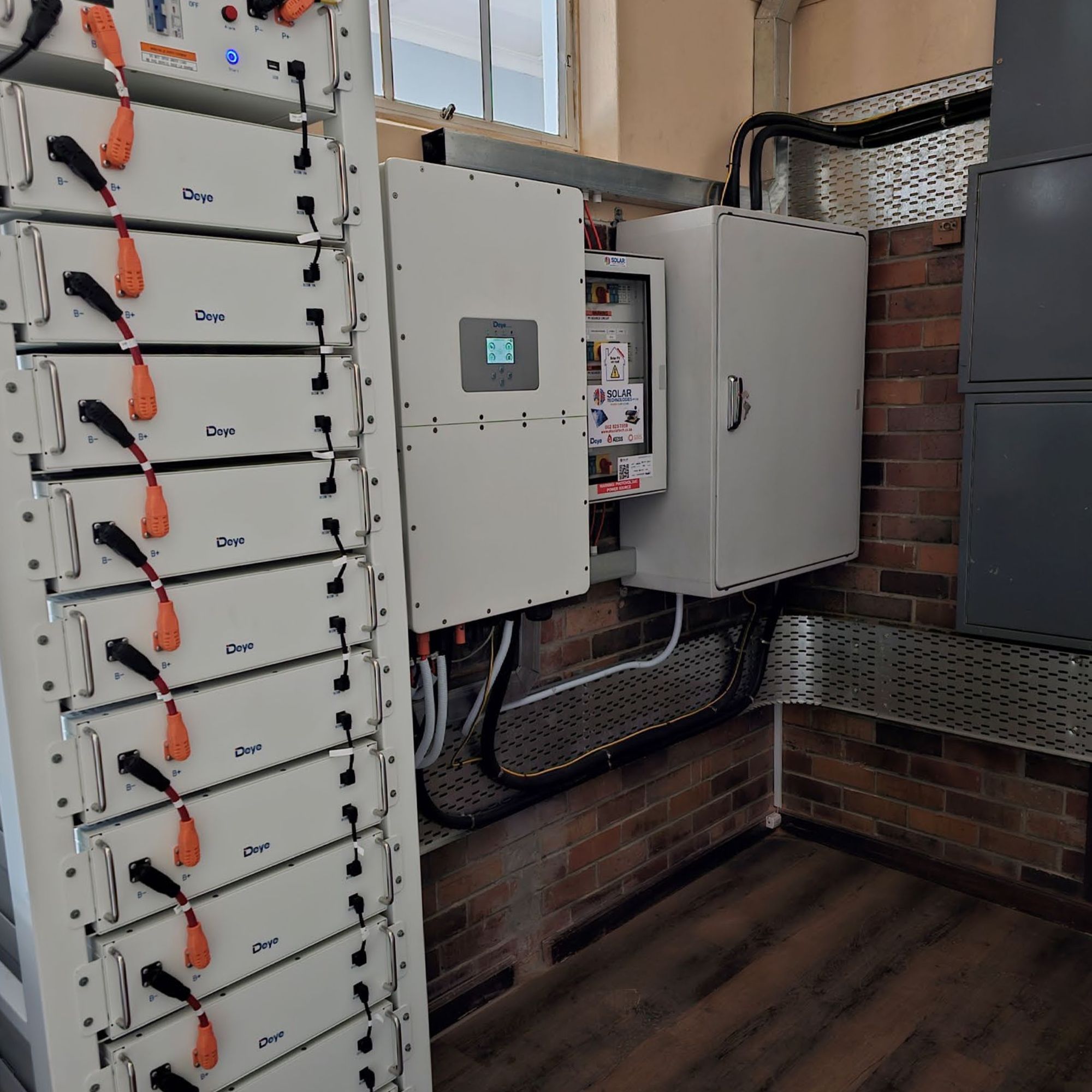 Deye energy storage installation