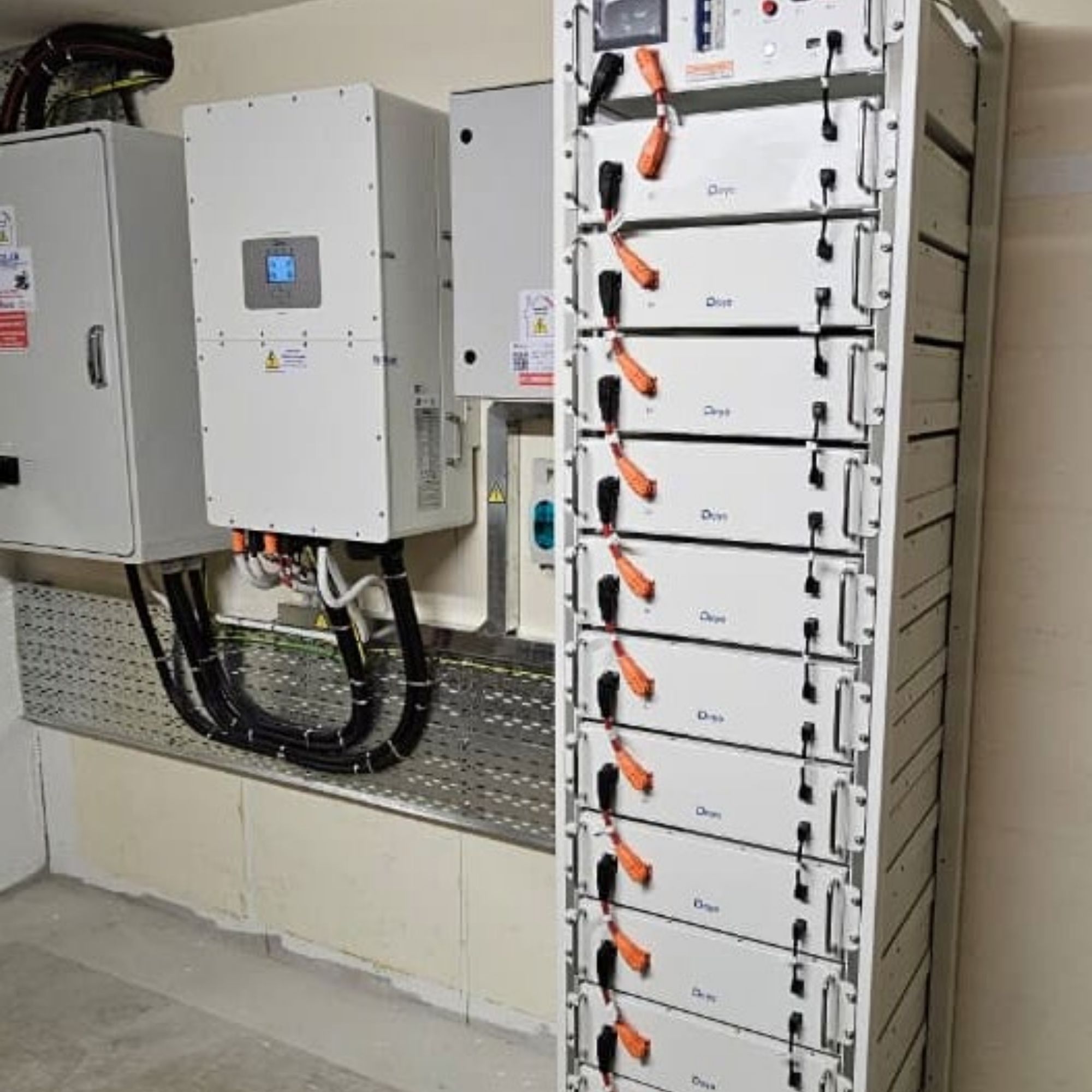 Battery rack system