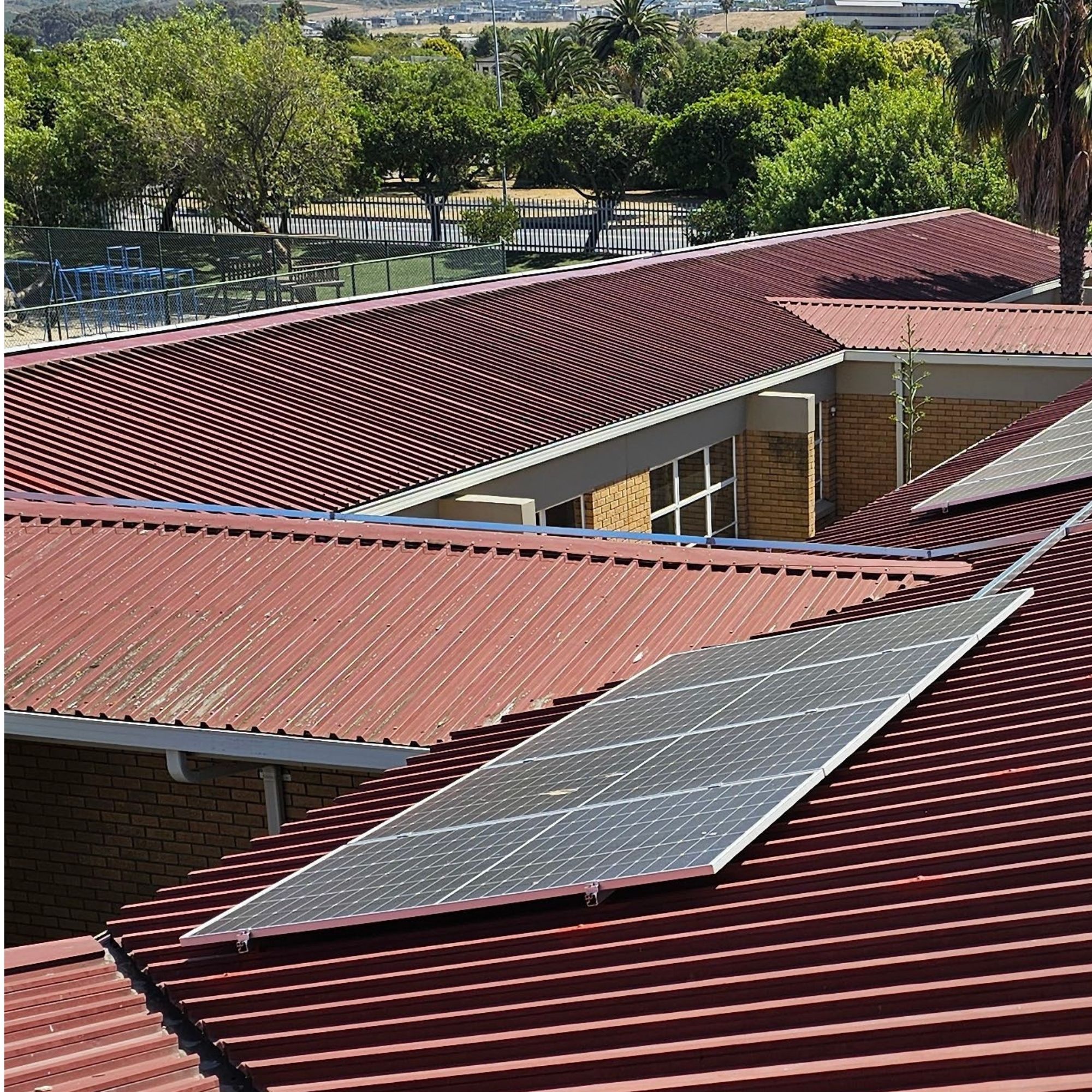 Residential solar roof