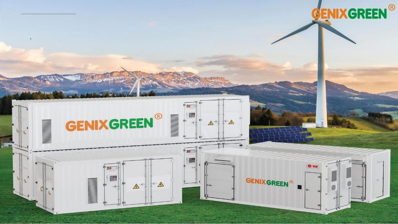 GenixGreen commercial and industrial energy storage systems